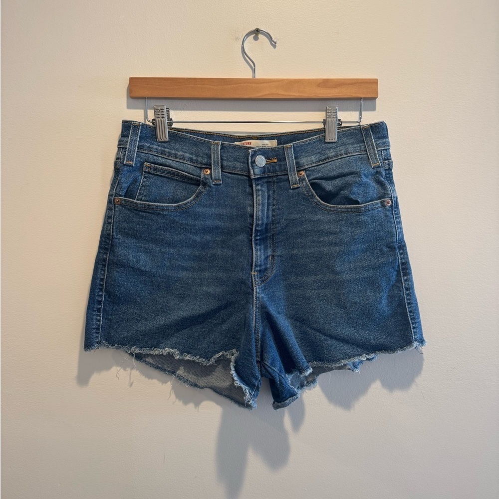 Levi Strauss & Co. Women's Heritage High Rise Denim Shorts